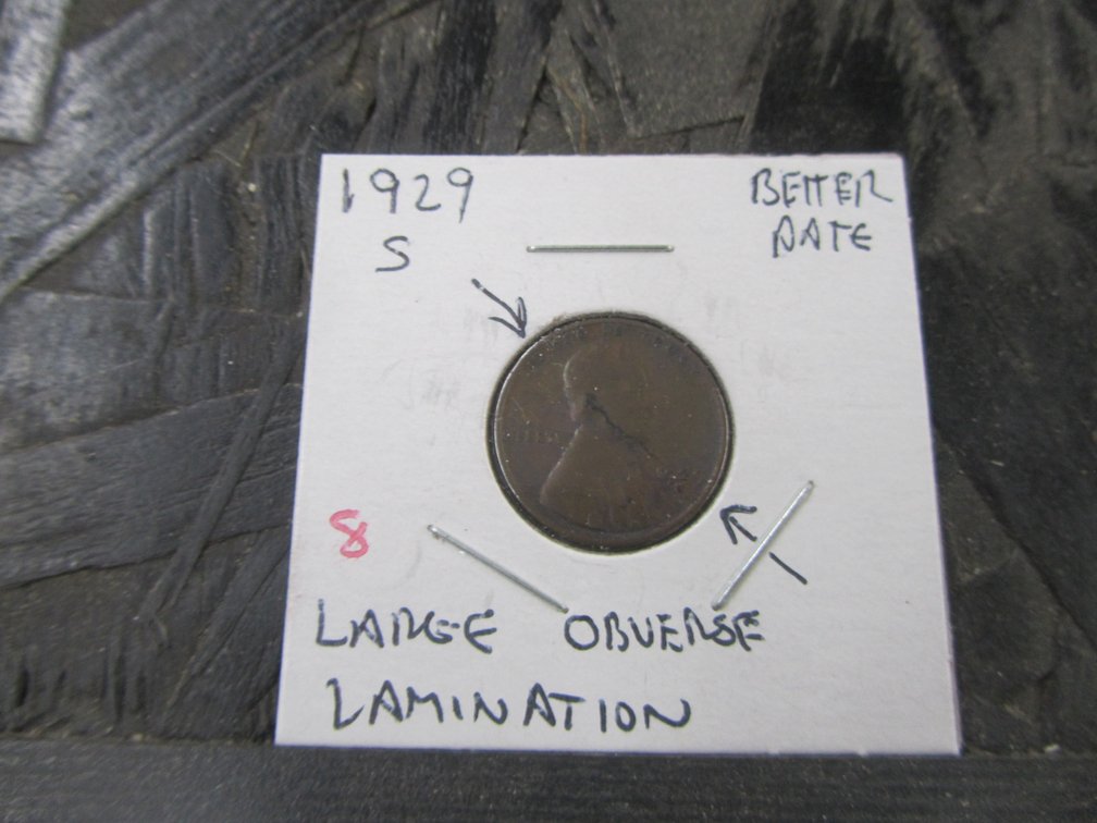 1929-S Mint Error Lincoln Cent