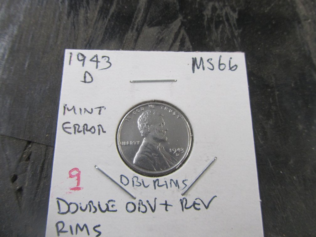 1943-D Mint Error Lincoln Steel Cent