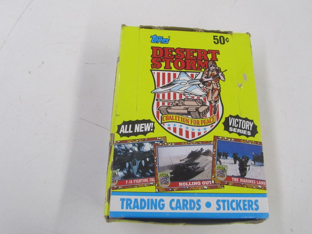 (36) Sealed Packs Of 1991 Topps Desert Storm Victory Series