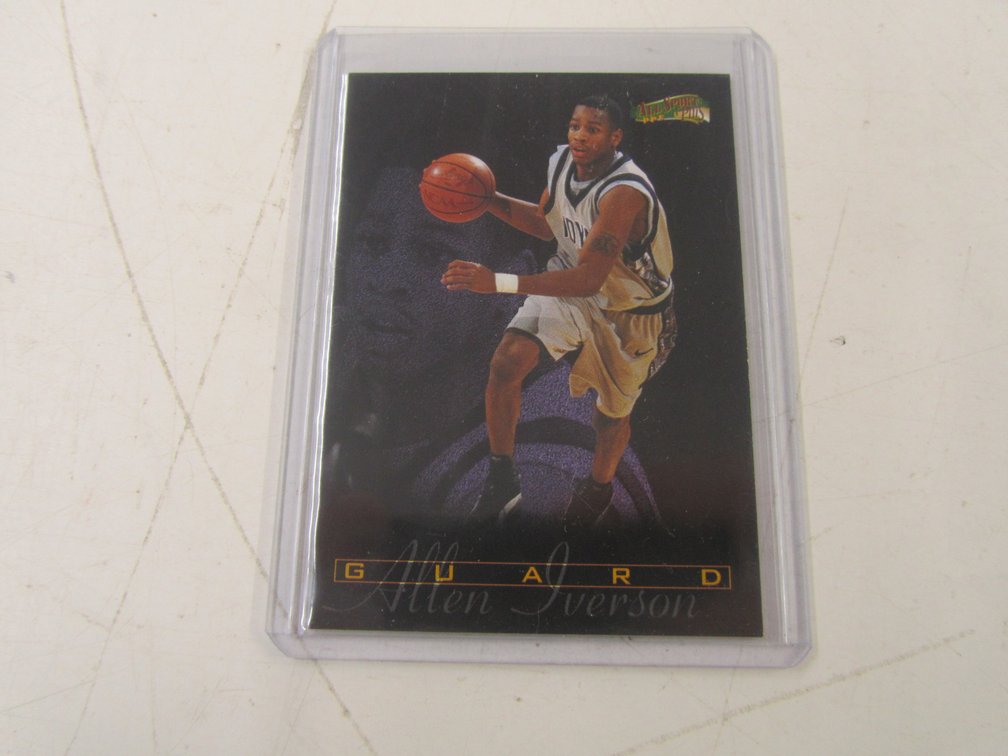 1996 The Score Board Allen Iverson Rookie Card