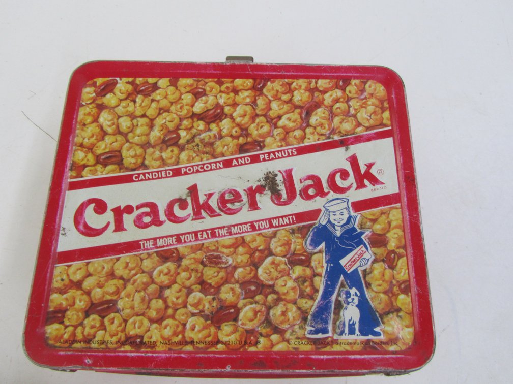 Vintage Aladdin Cracker Jack Lunch Box
