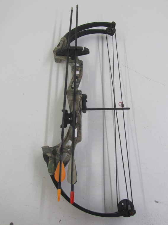 Bear Brave Compound Bow w/(2) Practice Arrows