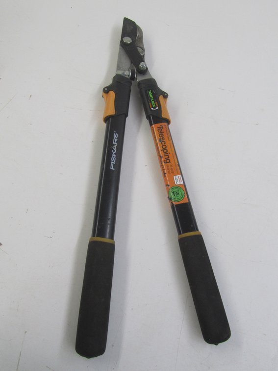 Set Of Fiskars Telescoping Bypass Loppers