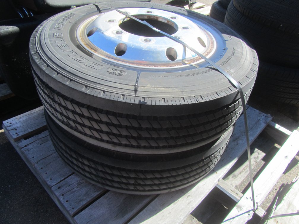 (2) Double Coin Tires w/Rims