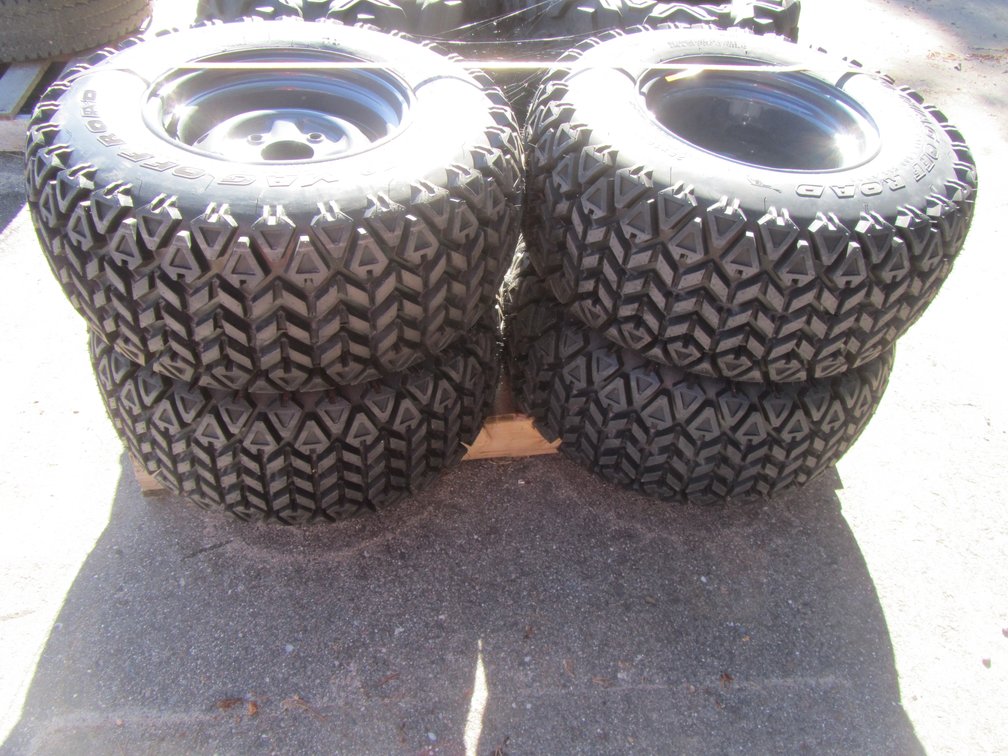 (4) 350 Mag Off Road Tires w/Rims