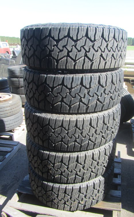 Set Of (4) 8-Bolt Chevy Rims w/Tires