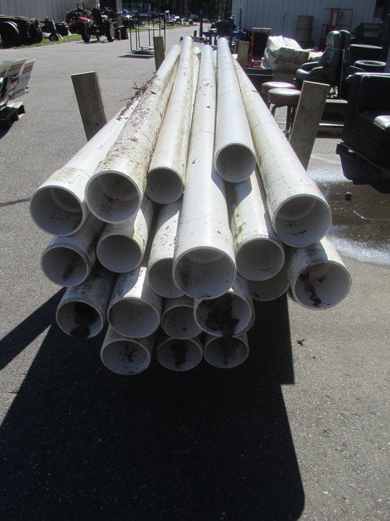 Large Lot Of 6" Cresline PVC 