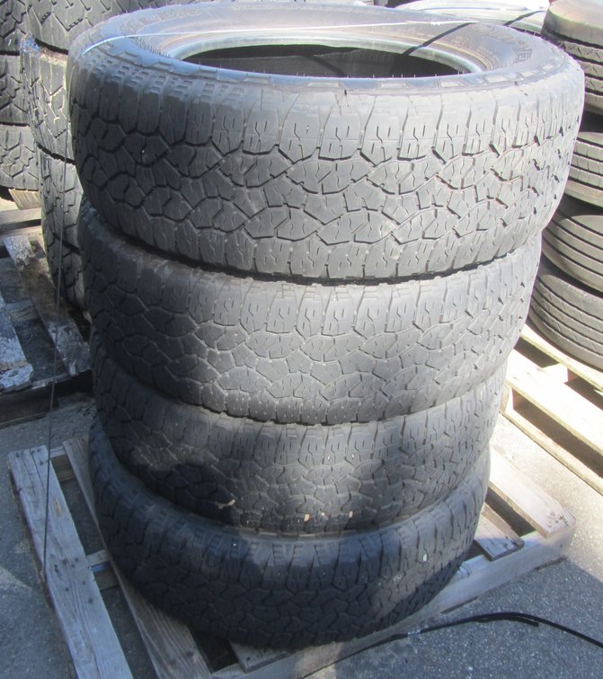 Set of (4) Good Year Trail Runner AT Tires