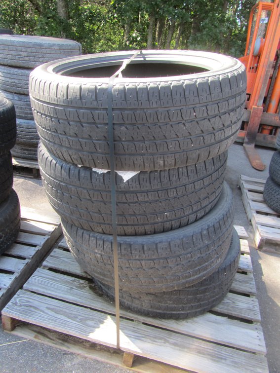 Set Of (4) Bridgestone Dueler H/L Tires