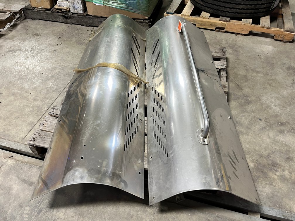 (2) Semi Exhaust Shields