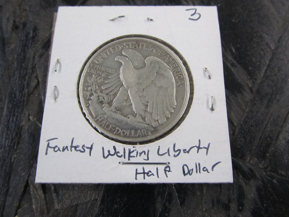 Walking Liberty Fantasy Half Dollar Silver Coin - Struck The Same On Both Sides