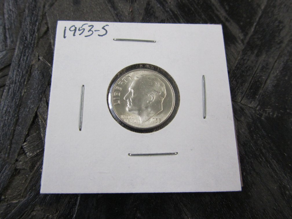 1953-S Roosevelt Dime