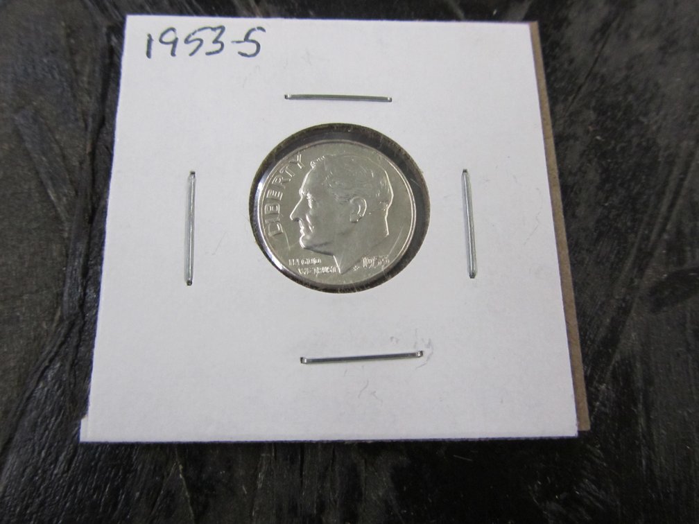 1953-S Roosevelt Dime