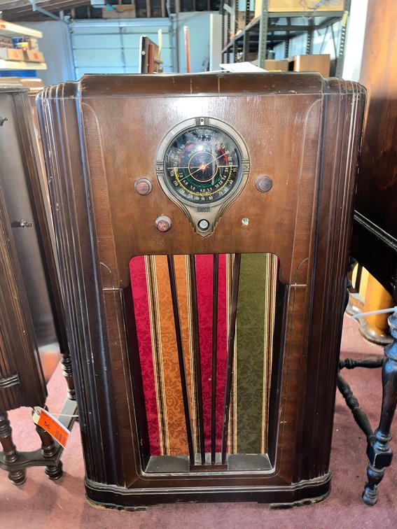 Fairbanks Morse Vintage Radio 24"x40"T