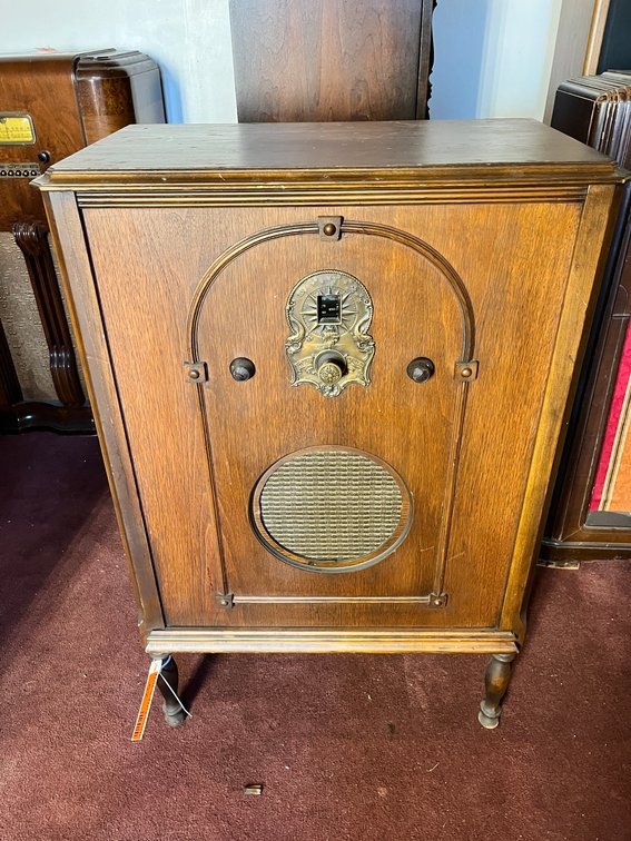 A.C. Dayton Navigator Vintage Radio 25"x38-1/2"T