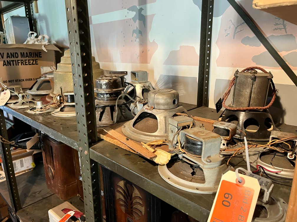 Assorted Vintage Speakers