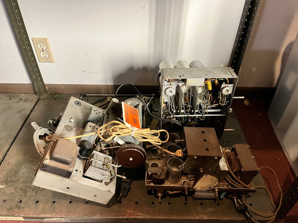(3) Vintage Radio Parts