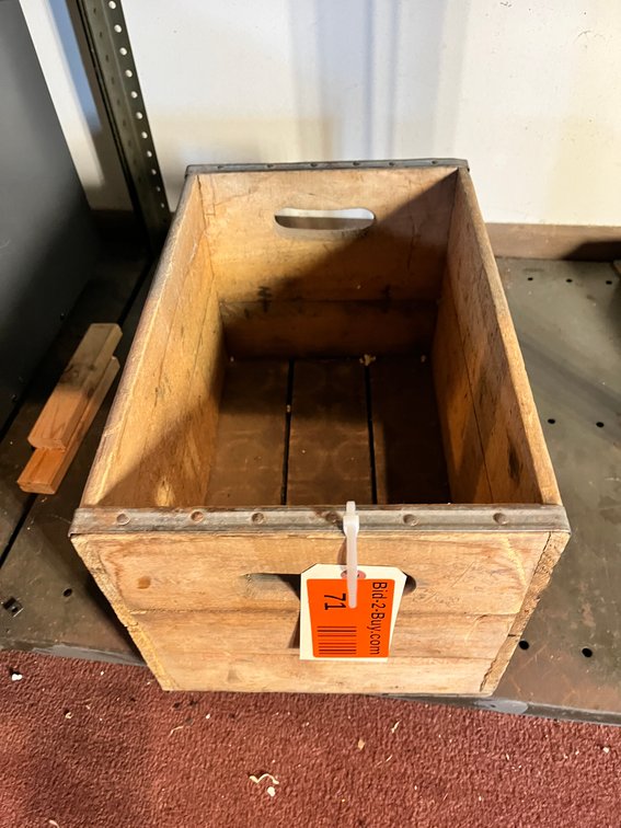 Wood Basket Crate