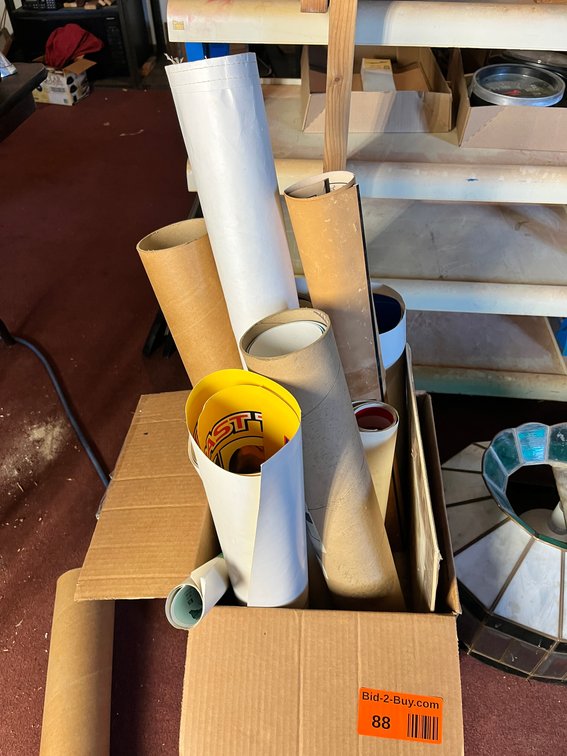 Box Of Assorted Posters