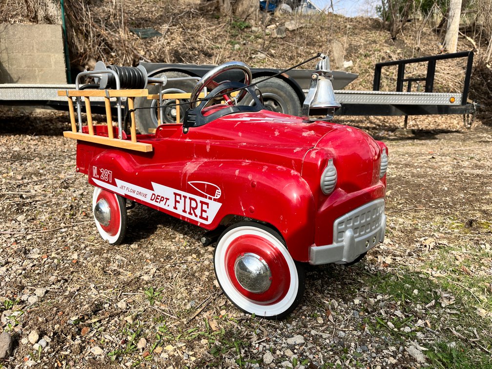 Red Fire Dept No. 281 Peddle Car