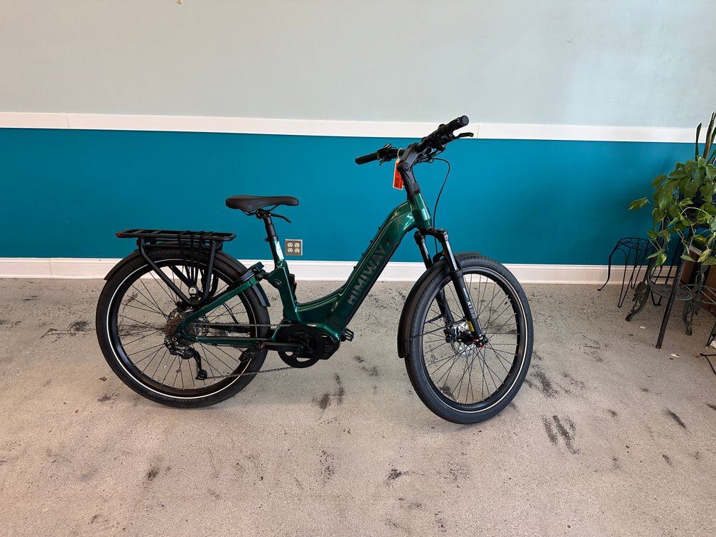 Himiway SR Suntour ABUS Green Bike