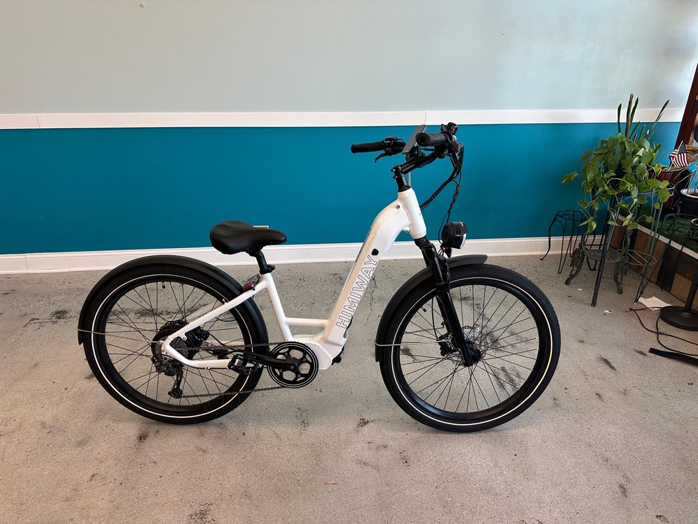 Himiway Rambler White Bike