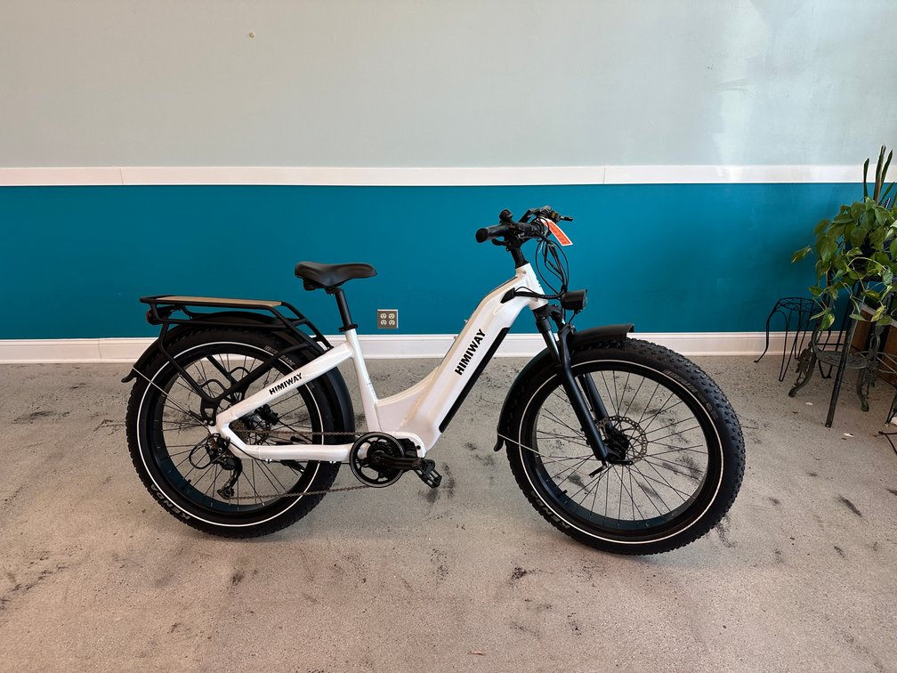 Himiway Zebra White Bike