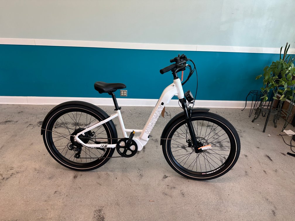 Himiway Rambler White Bike