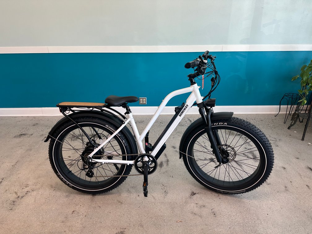 Himiway White Bike