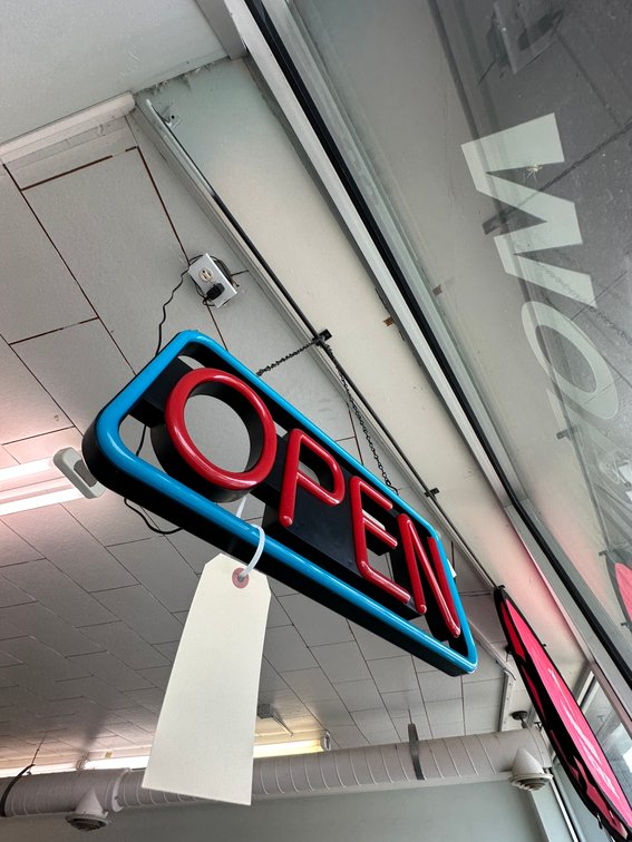 "Open" Sign