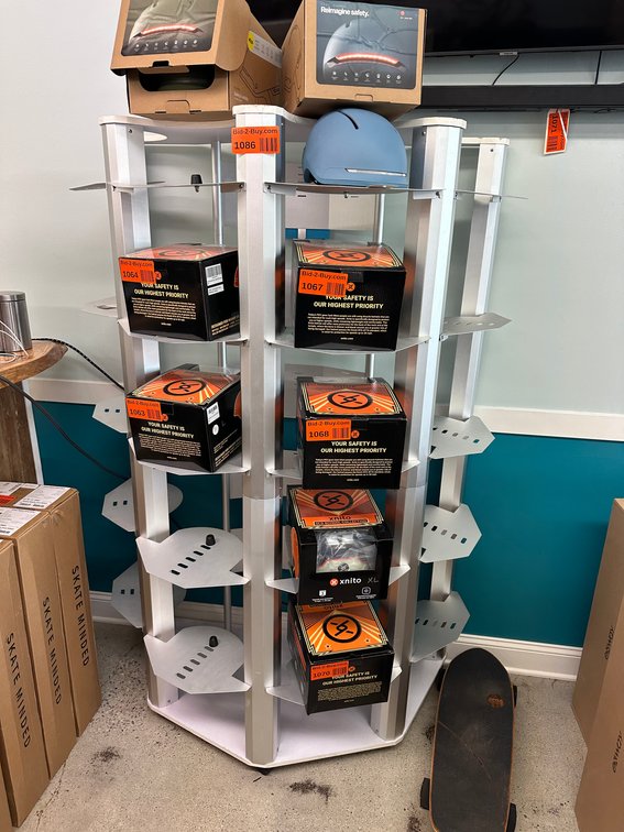 Helmet Display Stand