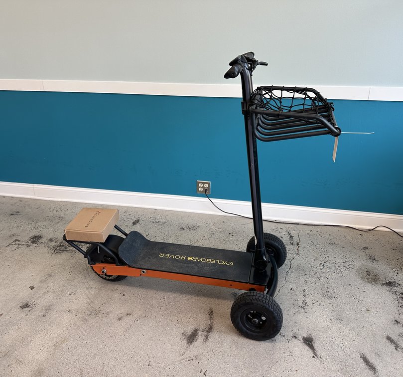 Cycleboard Rover 3 Wheel Orange Scooter