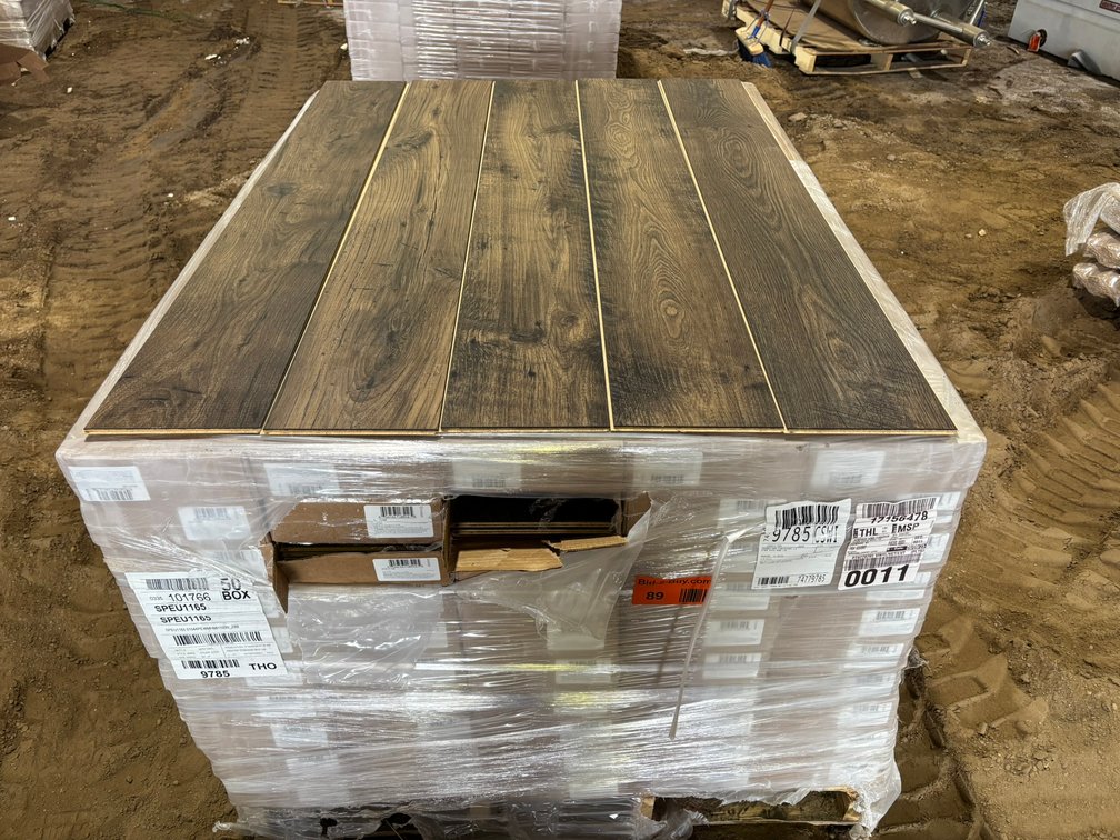 Water Resistant Click Plank Flooring, Over 13,000 Sq Ft (149981)