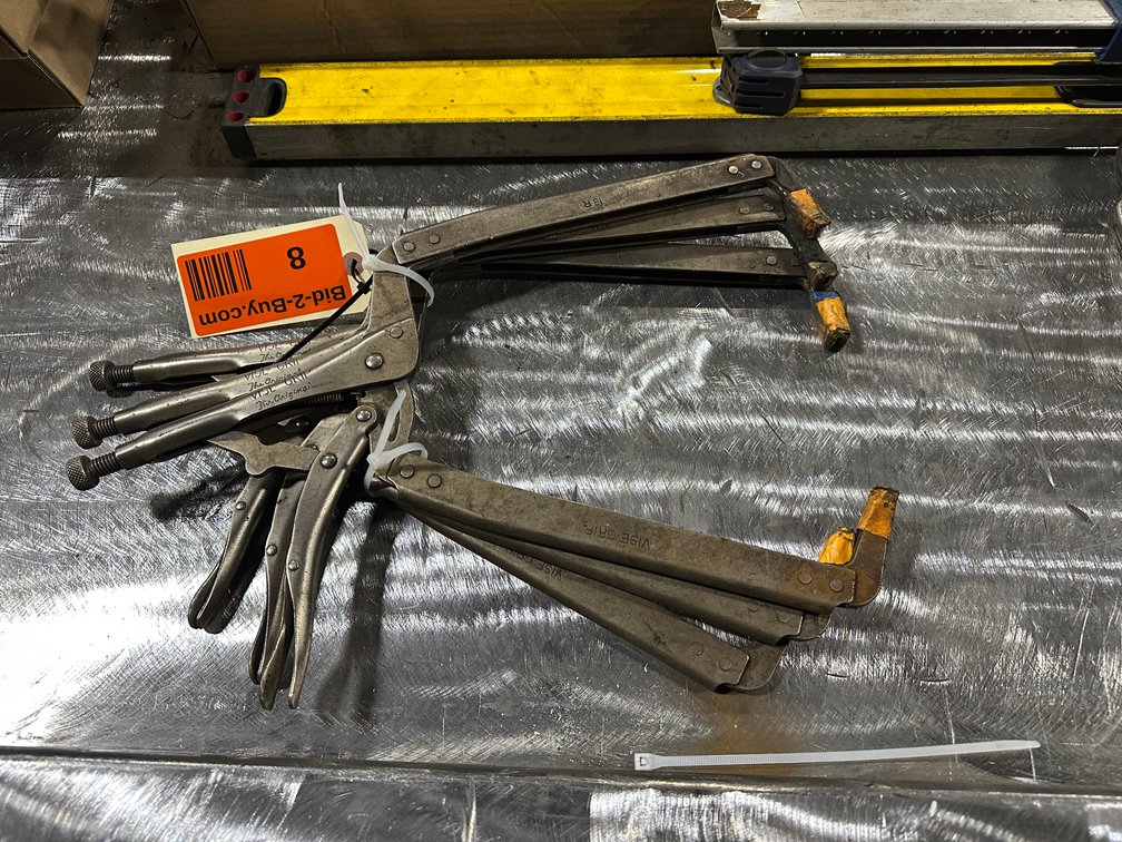 (3) Irwin Tools 18R Vise-Grip Locking Pliers, Adjustable