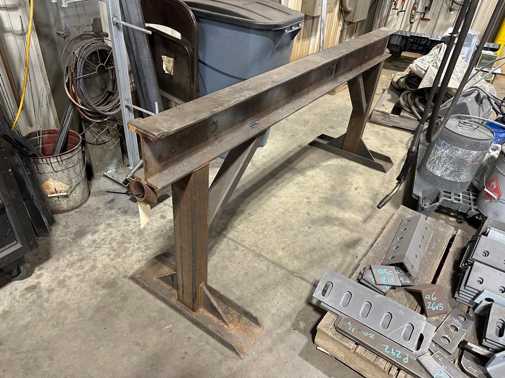I beam Saw Horse