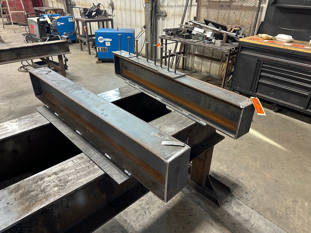 (2) Steel Box Parallels / Welding Fixtures