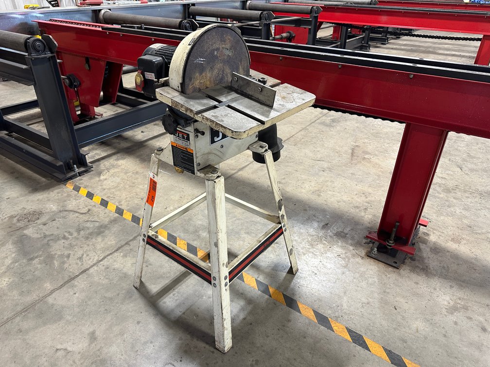 2003 JET JDS-12B 12" Disc Sander, 1 HP, 115/230V, Serial #OKT000730