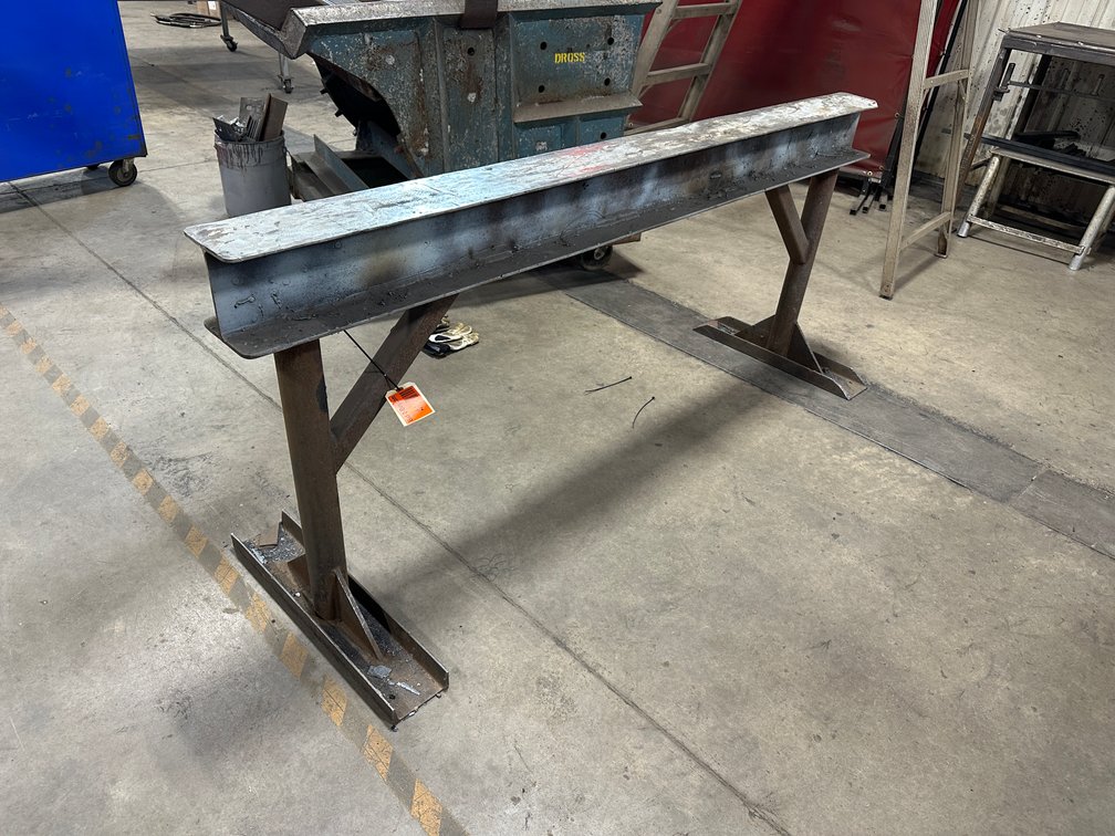 I-Beam Saw Horse, 33" Tall x 78.5" Long
