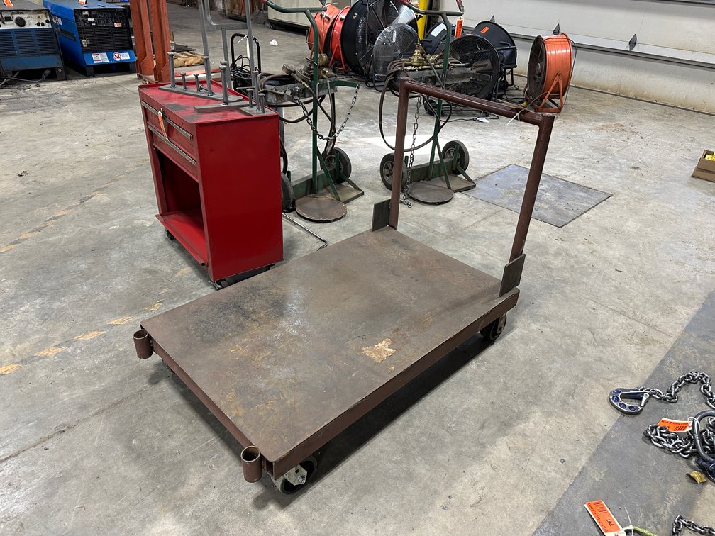 Industrial Metal Platform Cart
