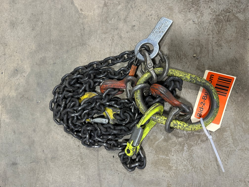2023 Branches 2-Leg Chain Sling, 9/32" Chain, 6' Reach SN 554302.1