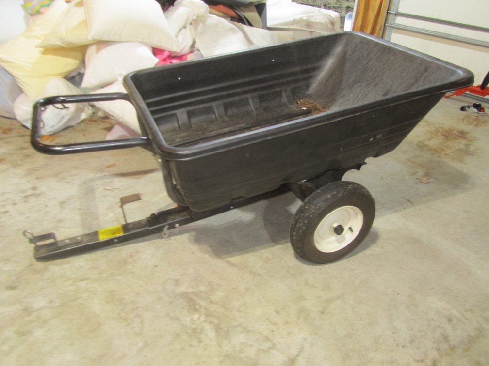 Agri-Fab Poly Utility 10 Lawn Trailer 