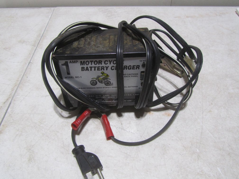 Schummacher Motorcycle Battery Charger