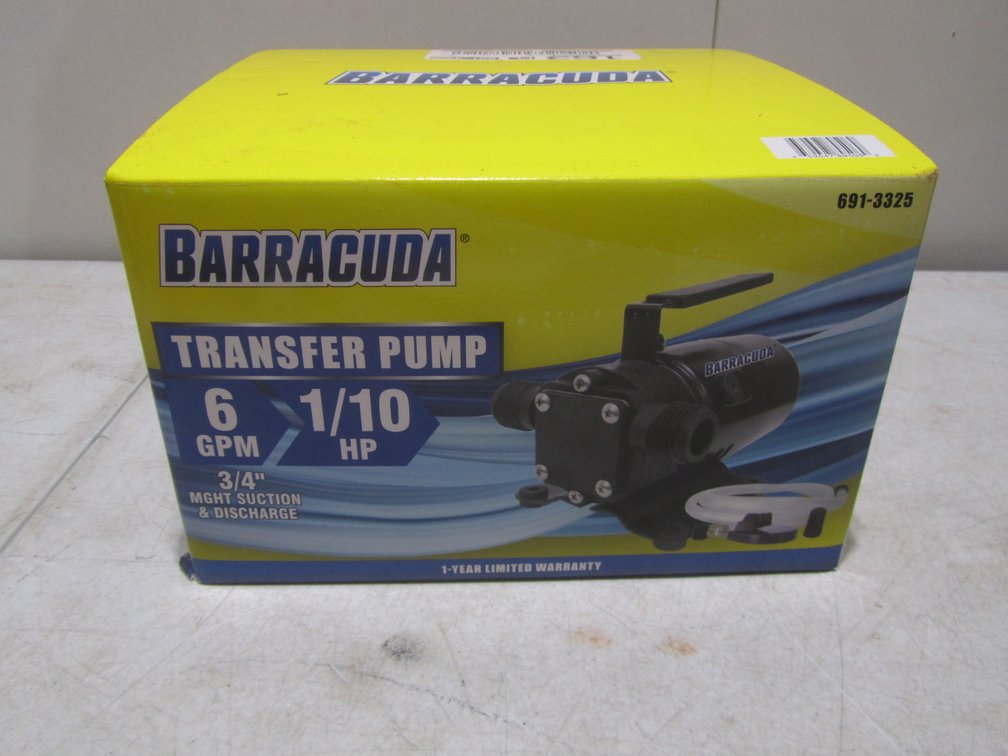 Barracuda 1/10hp Transfer Pump