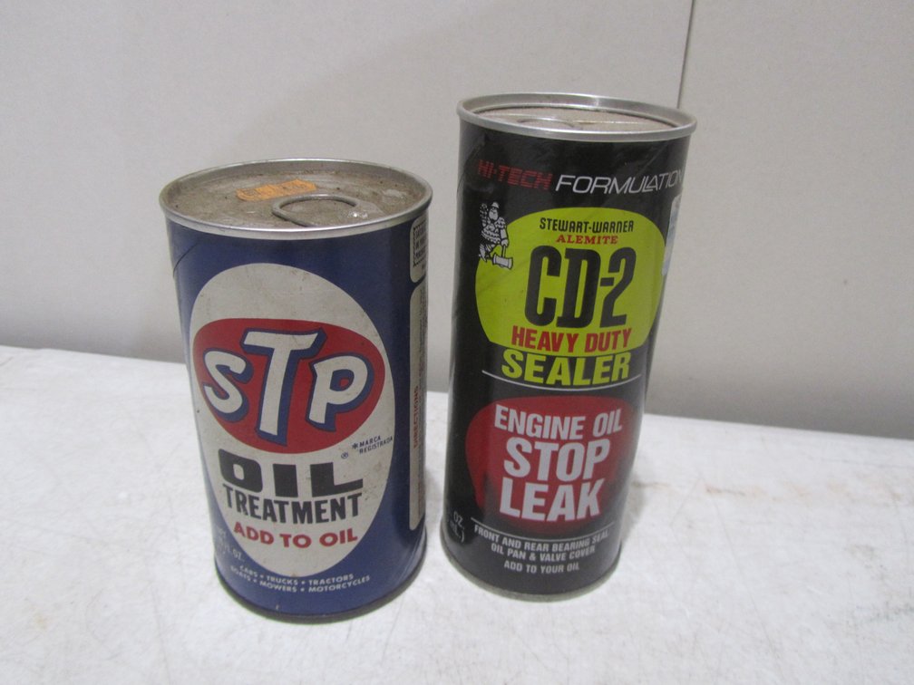 STP Oil Treat And CD-2 Engine Oil Stop Leak 