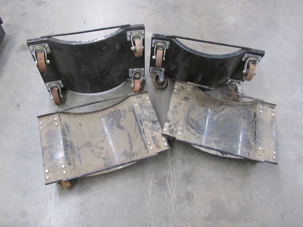 Set Of (4) Car Dollies