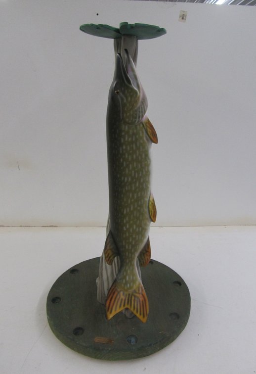 Ready For Action By Namakagon Design LTD Decorative Fishing Rod Holder