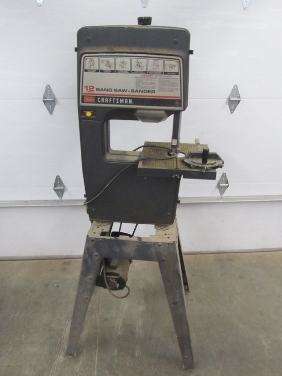 Craftsman 12" Band Saw-Sander w/Stand