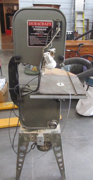 Duracraft 14" Woodworking Bandsaw w/Stand