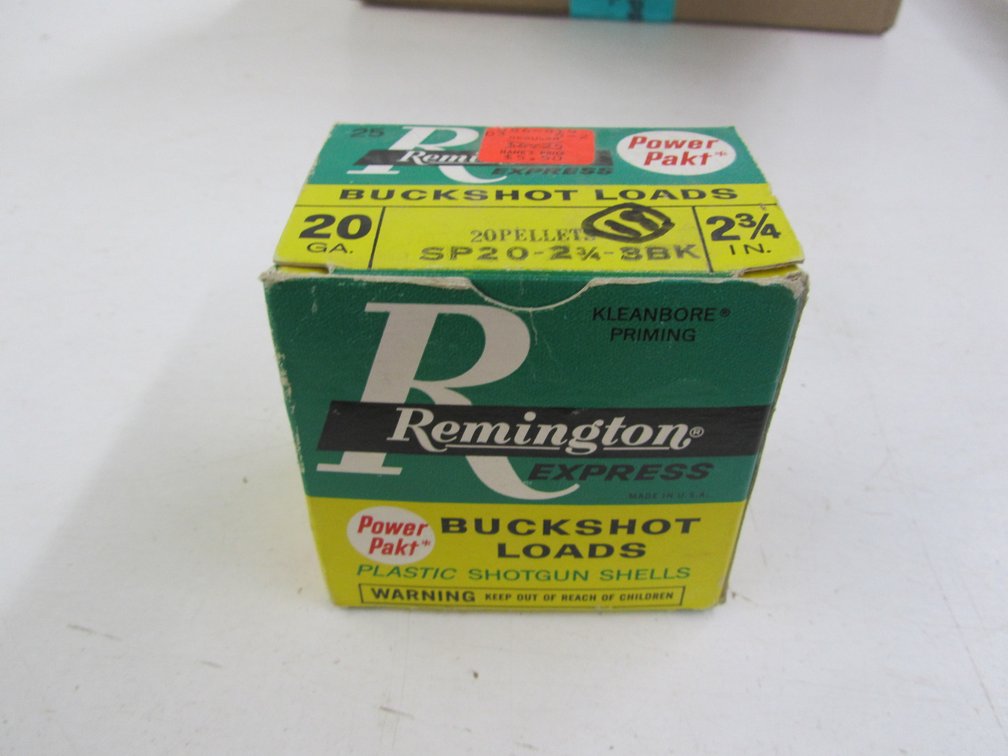 (18) 20 Gauge Buckshot Rounds 