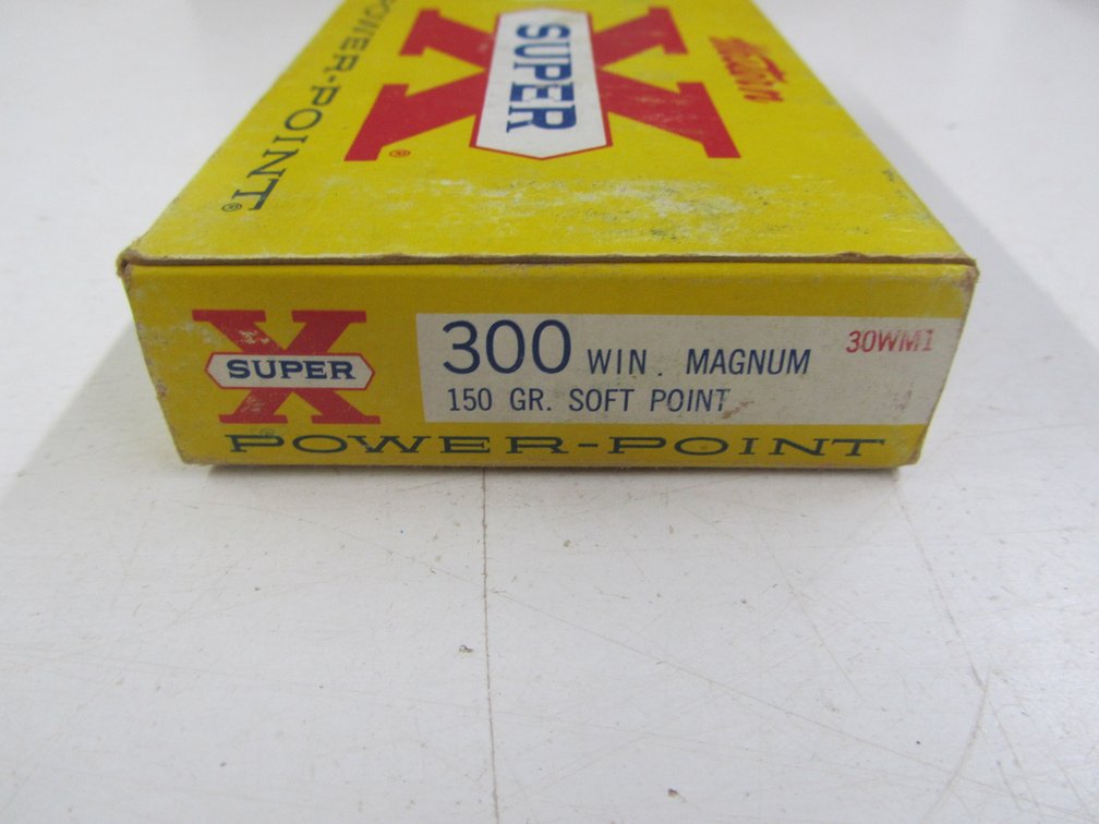 (20) 300 Winchester Magnum Western Rounds 